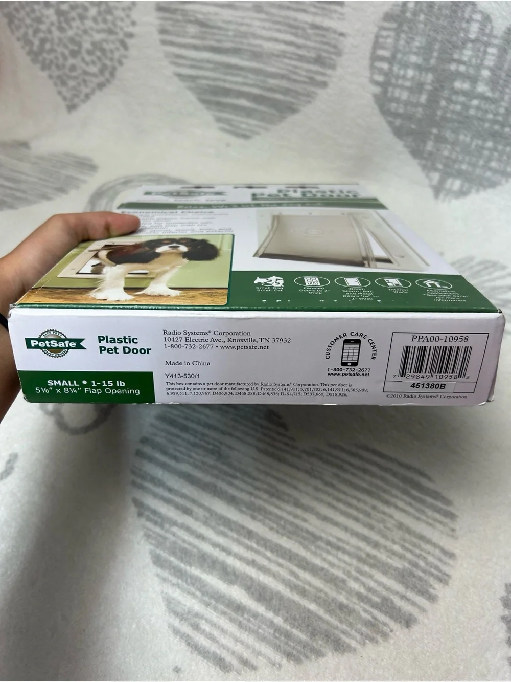 PetSafe Plastic Pet Door White PPA00-10958 Small 1-15 LB New In Box from Lowe’s